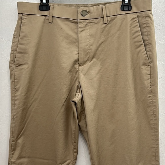 Banana Republic Slim Fit Core Temp Chino Workwear Khaki Pants - Picture 6 of 13